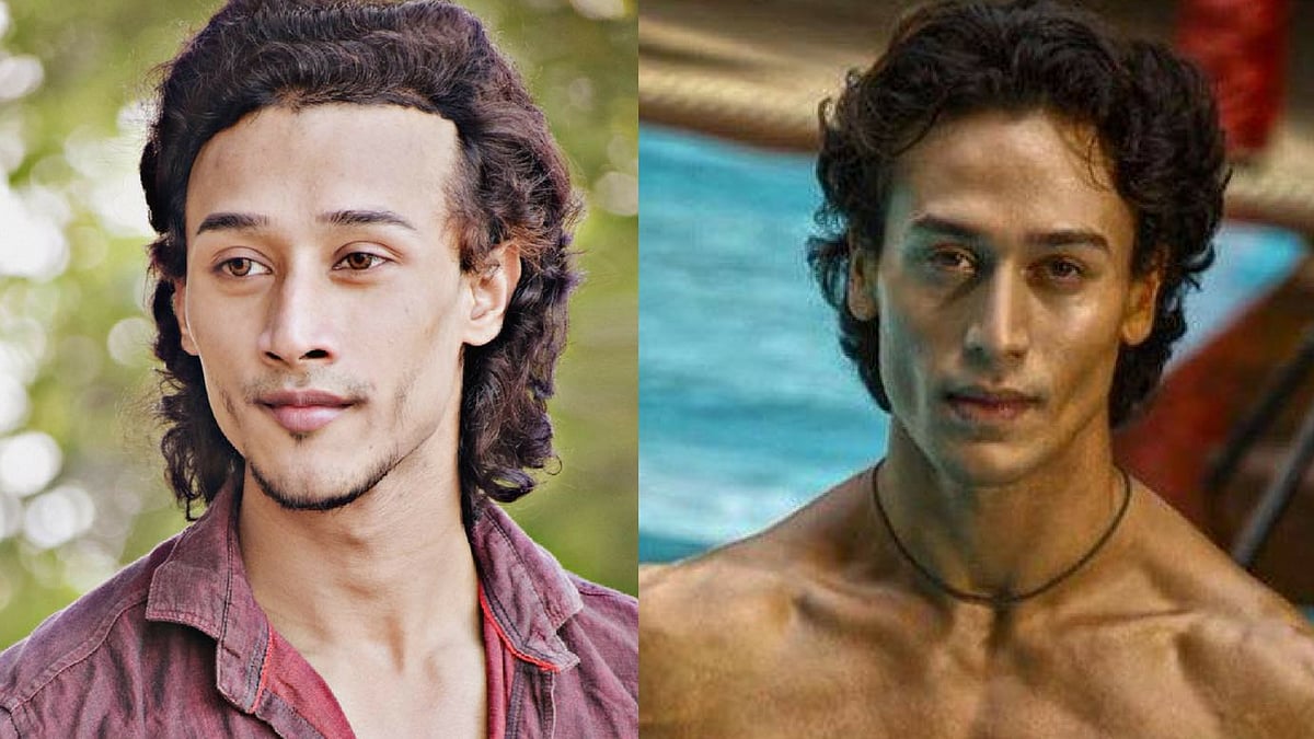  David Saharia (L) and Tiger Shroff (R).