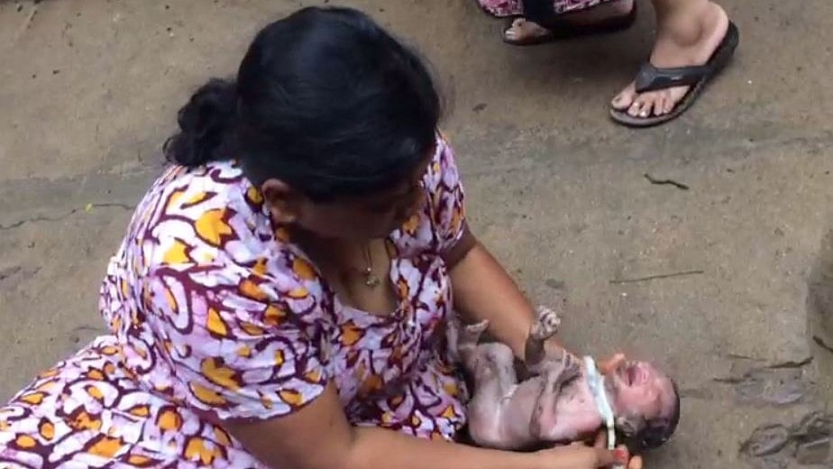 A just-born baby was rescued from a stormwater drain in Chennai on Independence Day and named Suthanthiram (meaning freedom in Tamil).