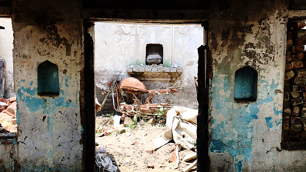 A Dalit family alleged that the Pandits attempted to rape their daughter &amp; had burnt down their home in March 2017.