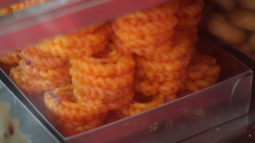 Bikaneri jalebis are delectable. 