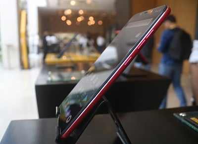 New Delhi: Newly launched POCO F1 smartphone by Xiaomi, in New Delhi, on Aug 22, 2018. (Photo: IANS)