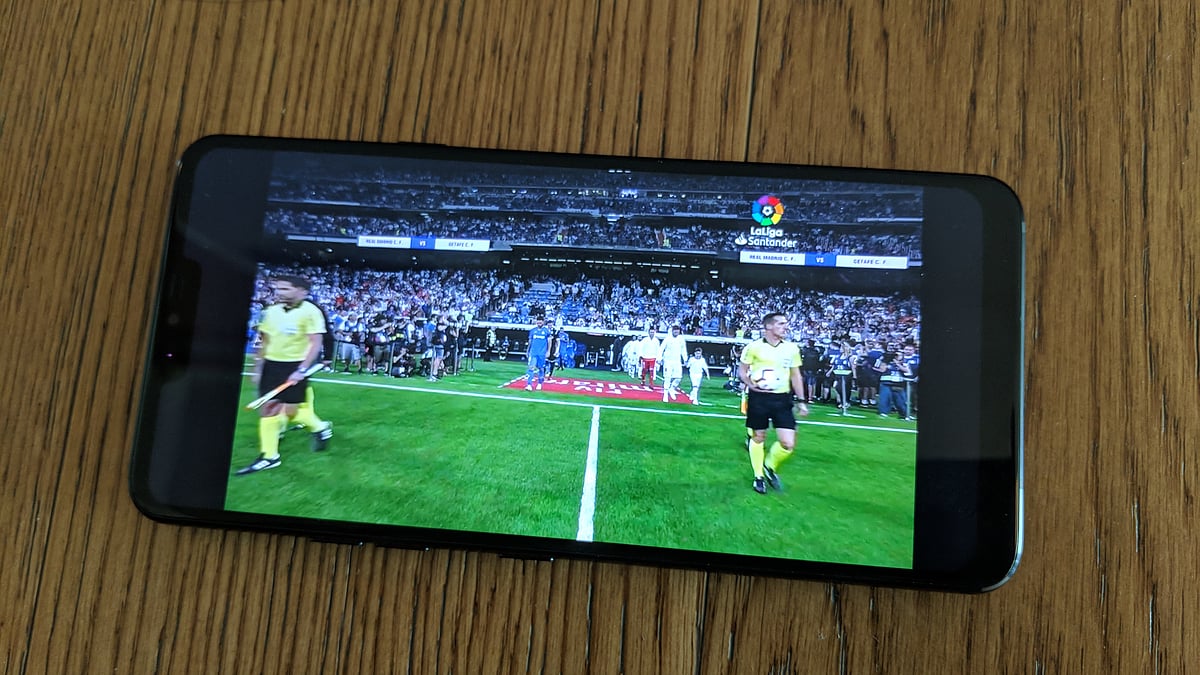 Spanish football league, La Liga broadcast is an online exclusive.