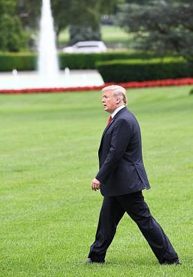 U.S. President Donald Trump  (Xinhua/Liu Jie/IANS)