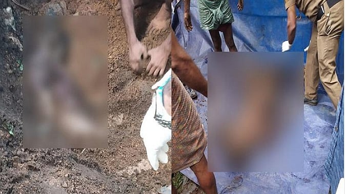 All four bodies were found to be severely wounded and stacked one on top of the other.