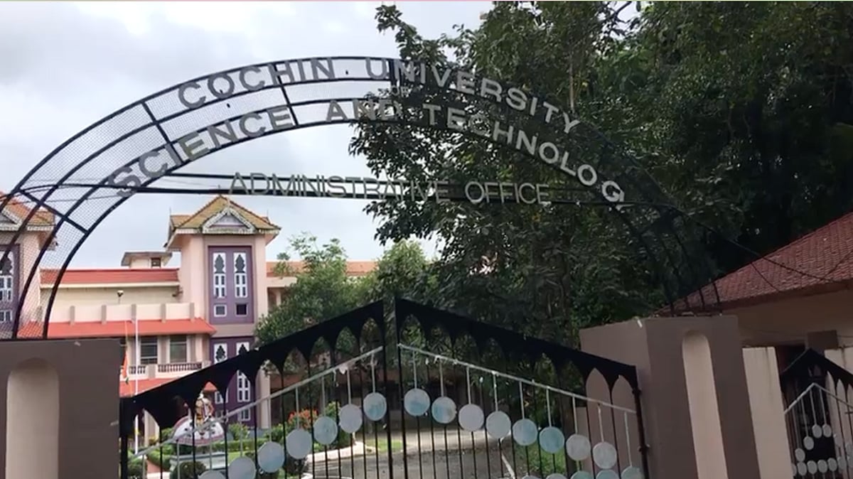 Kochi University has been turned into a relief camp for flood victims.