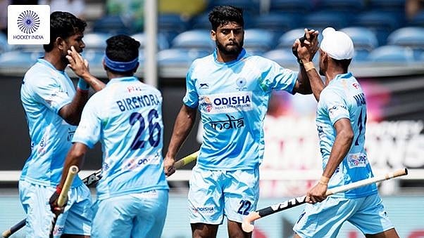 India led 9-0 with Rupinder and Dilpreet scoring two goals apiece by half-time.