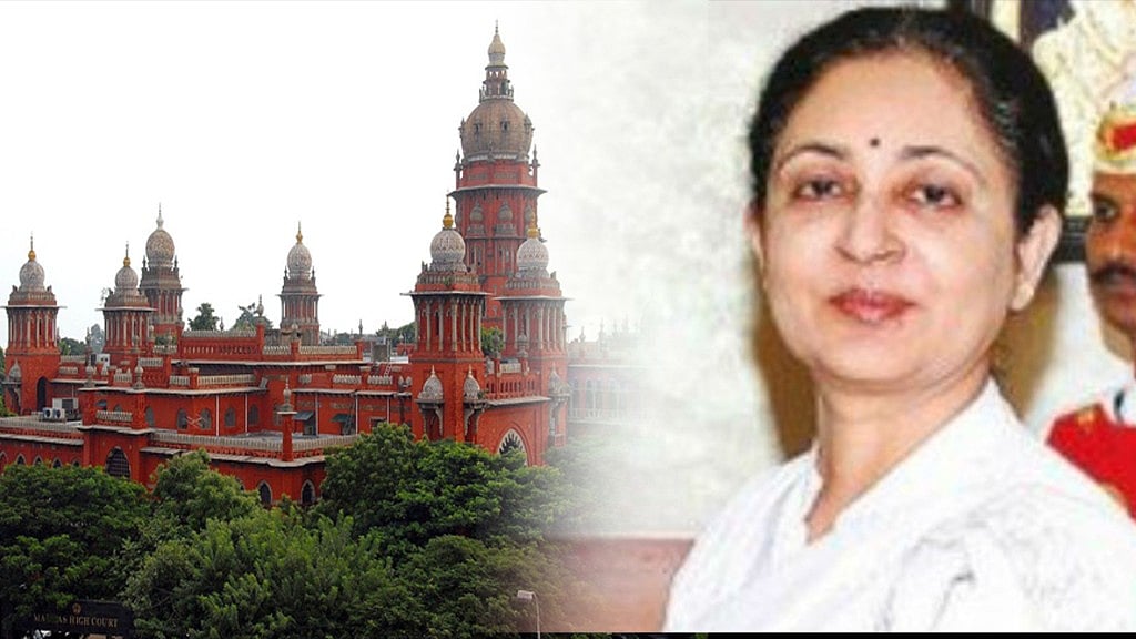 Former Bombay High Court judge, Justice Vijaya Kamlesh Tahilramani was sworn in as Chief Justice of the Madras High Court.