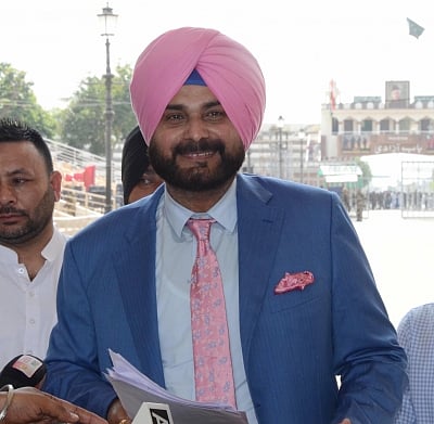 Punjab Minister and former cricketer Navjot Singh Sidhu. (Photo: IANS)