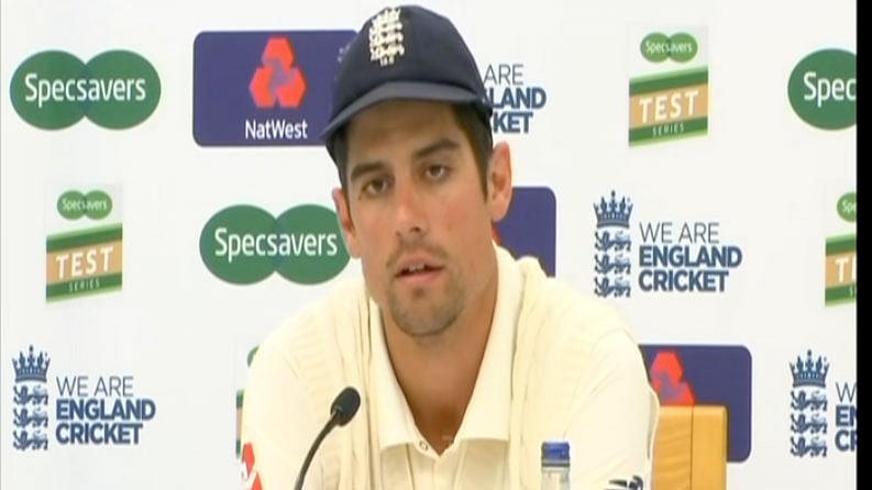Alatair Cook scored a half-century and century in his final Test against India.&nbsp;
