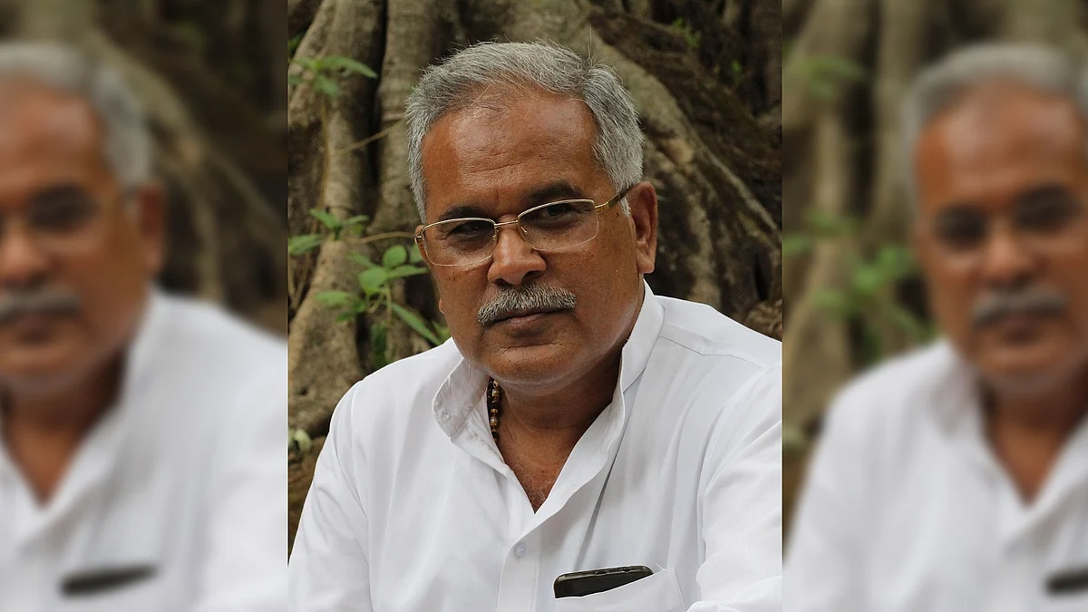 File photo of Bhupesh Baghel.&nbsp;