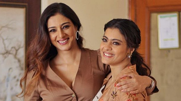 Kajol has also donned Tabu’s retro look in the song for her upcoming film ‘Helicopter Eela’.