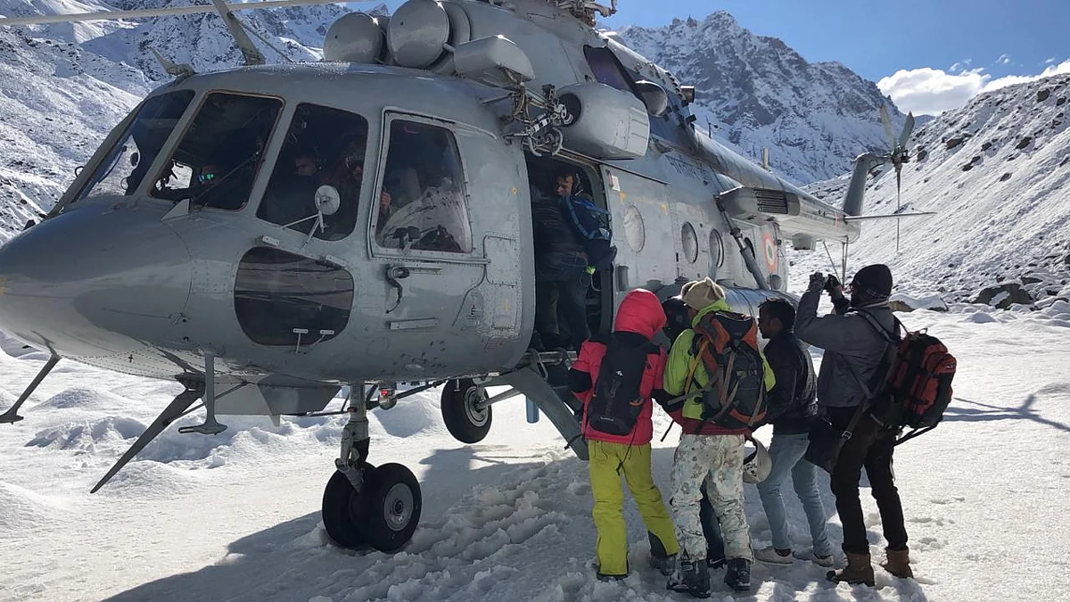 Almost all stranded persons in Himachal Pradesh’s snowbound Lahaul and Spiti district have been evacuated to safer places.
