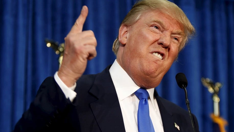 File photo of US President Donald Trump.