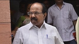 Congress MP Veerappa Moily. (Photo: IANS)