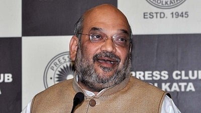File photo of BJP chief Amit Shah.&nbsp;