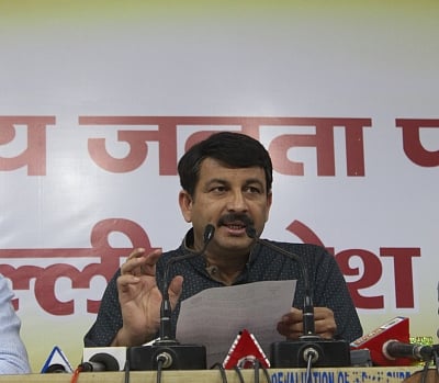 Delhi Bharatiya Janata Party President Manoj Tiwari. (Photo: IANS)