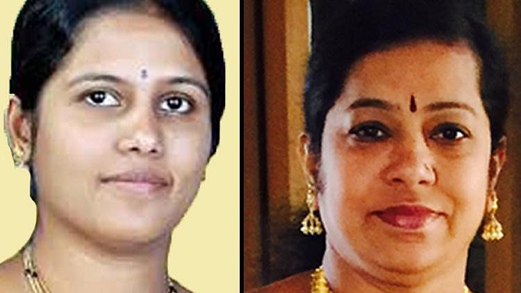 Gangambike Mallikarjun (L) and Ramila Umashankar, were elected as Mayor and Deputy Mayor of Bengaluru City, respectively.