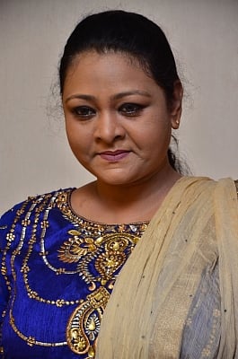 Hyderabad: Actress Shakeela audio launch of film "Devuda" in Hyderabad. (Photo: IANS)