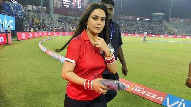 Kings XI Punjab co-owner Preity Zinta.&nbsp;