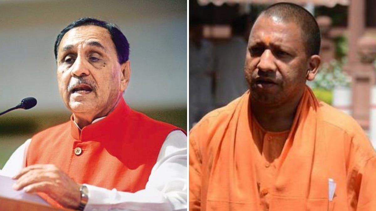 UP CM Yogi Adityanath said that Vijay Rupani (Gujarat CM) has told him that the situation in Gujarat is under control.