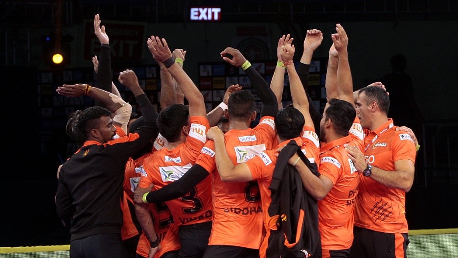 While U Mumba scored eight raid points, they could muster just three tackle points. 