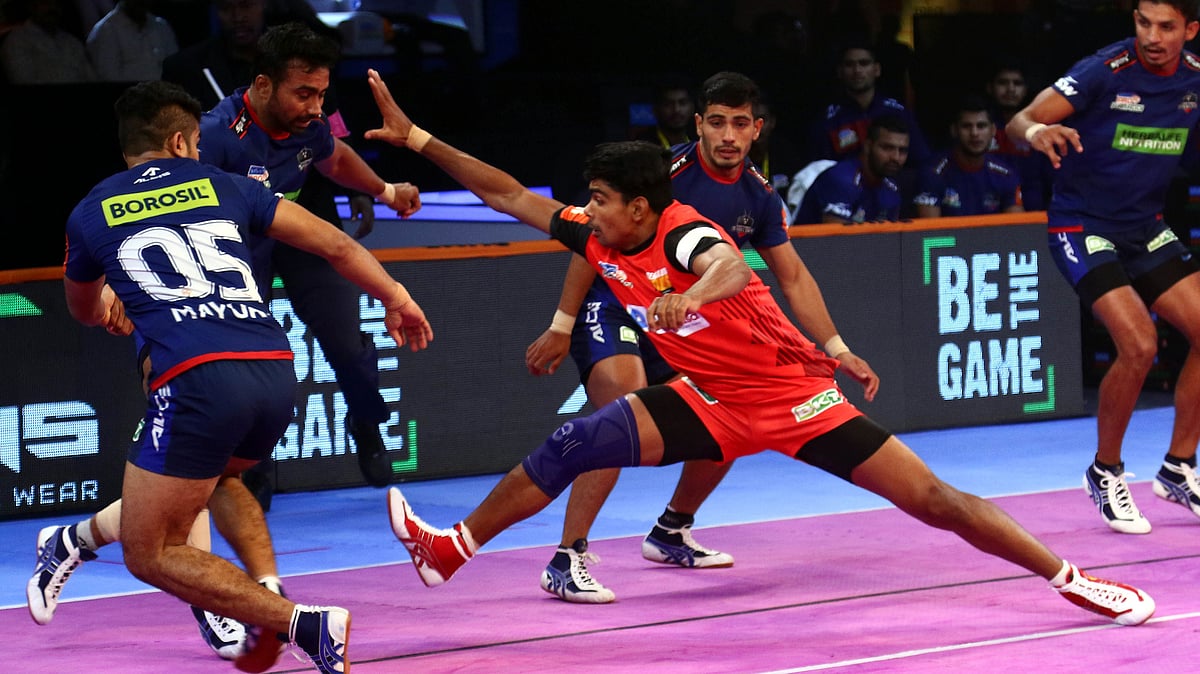 Bengaluru Bulls registered a comfortable 42-34 victory over Haryana Steelers.