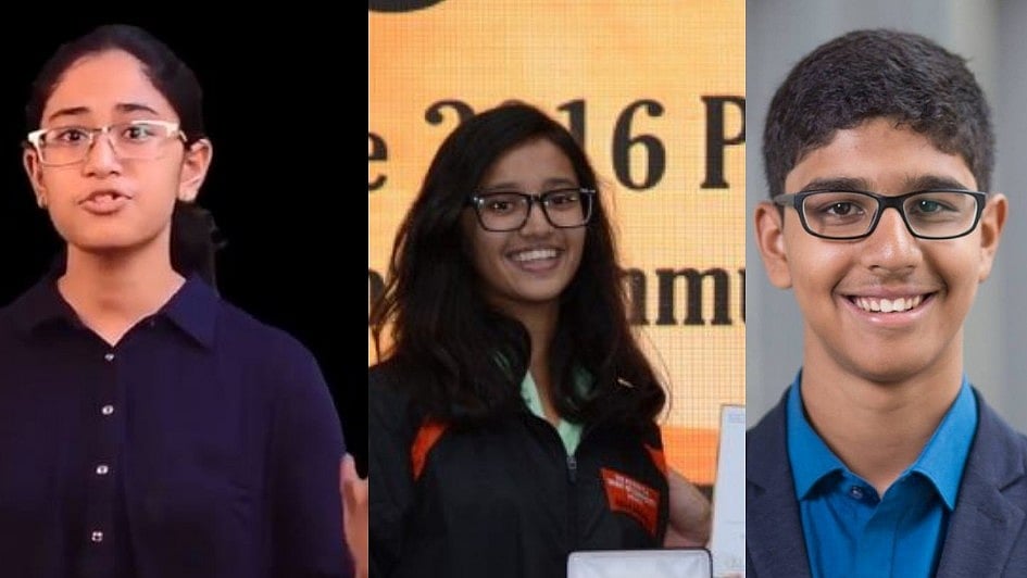 Fromleft to right: Kavya Negi, Nikhiya Shamsher and Samay Godika