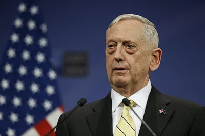 US Defence Secretary James Mattis. (File Photo: IANS)