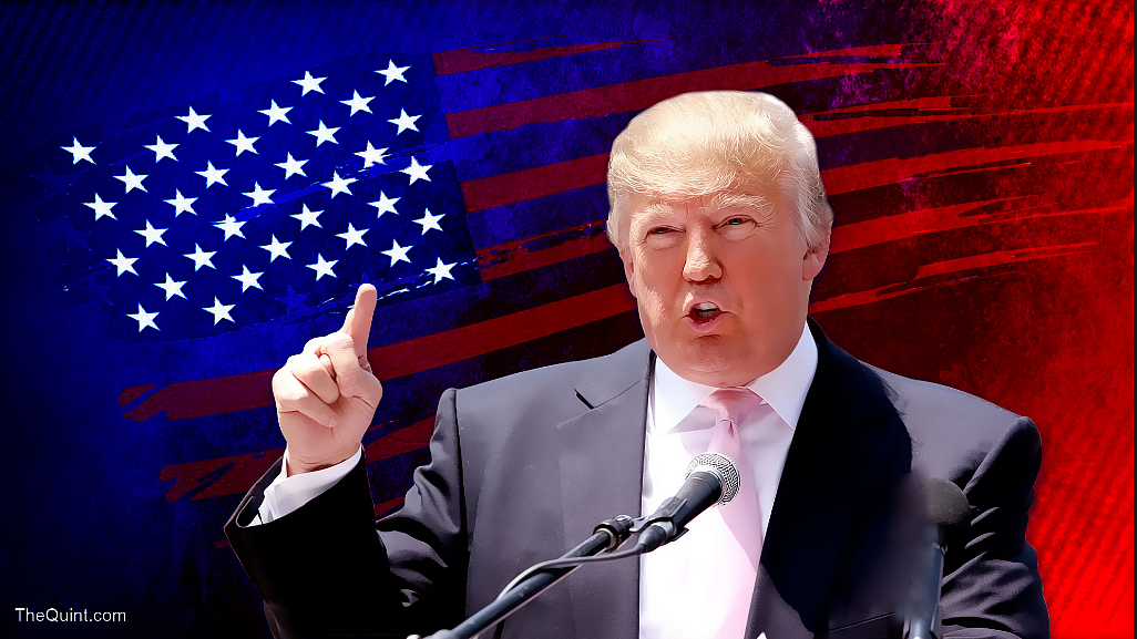 File photo of US President Donald Trump.