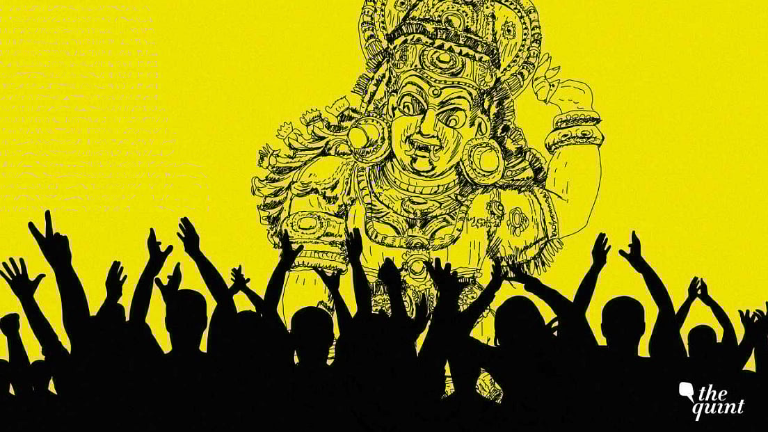 What do followers of Mahishashur eat, or offer during the period of Navratri?