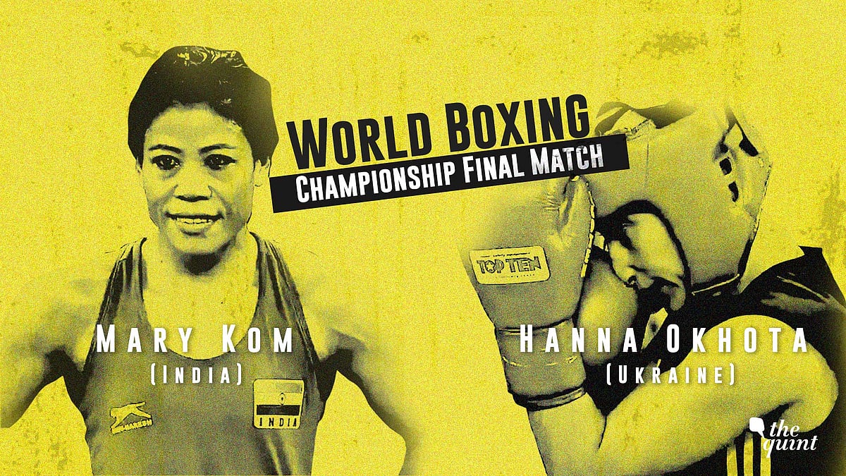 Mary Kom vs Hanna Okhota -- World Boxing Championships Final.