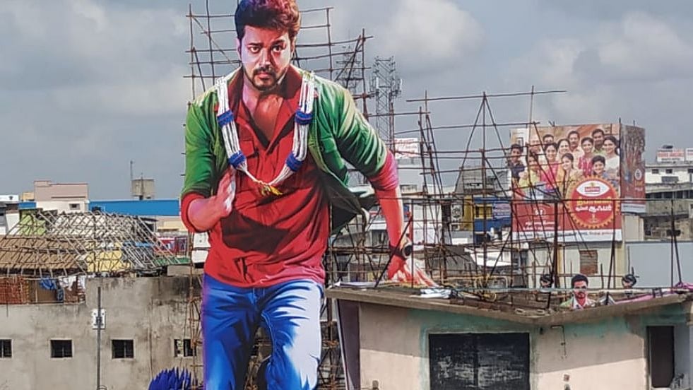 Vijay according to the Tamil film trade is currently the biggest star in the state.