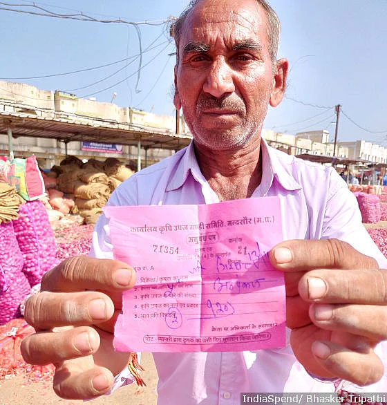 Underlying these protests are data that reveal the decline in India’s agricultural economy.