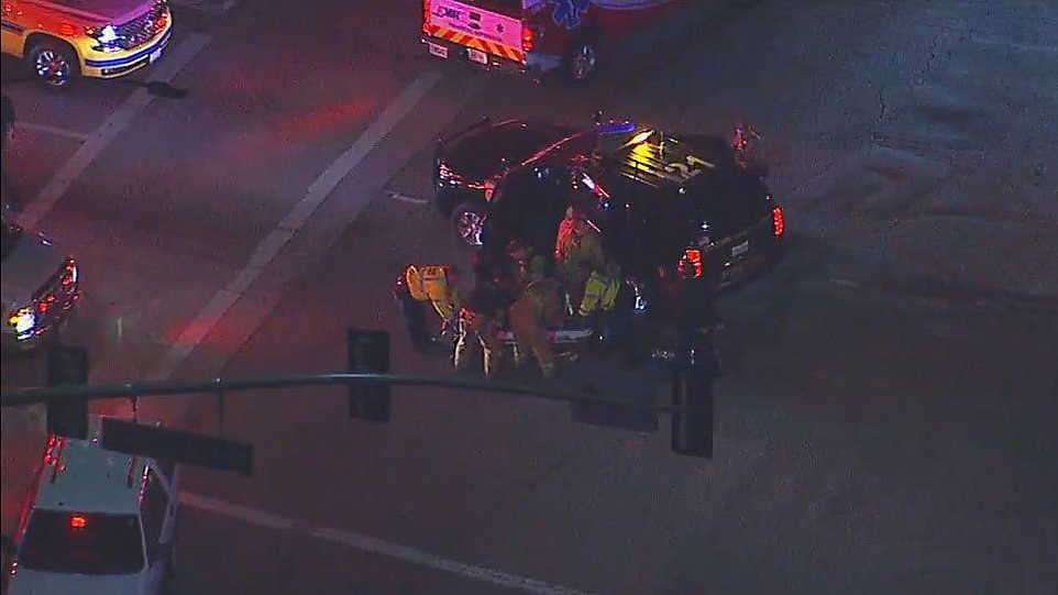 Visuals from the scene.&nbsp;