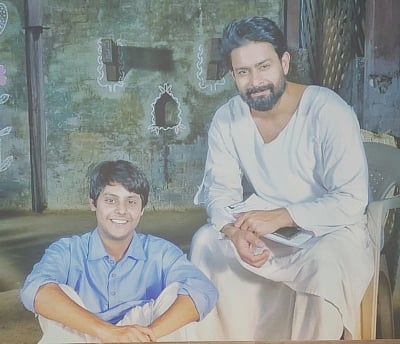 Vijay as Sahdev with Abeer Soofi from Mere Sai.