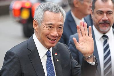 Singaporean Prime Minister Lee Hsien Loong. (Xinhua/Zheng Huansong/IANS)