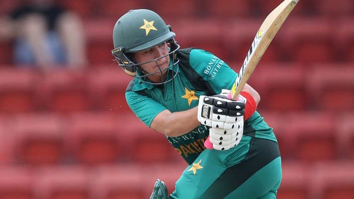 Nahida Khan and Sidra Nawaz ran on the danger area while taking a single off the last ball of the innings.