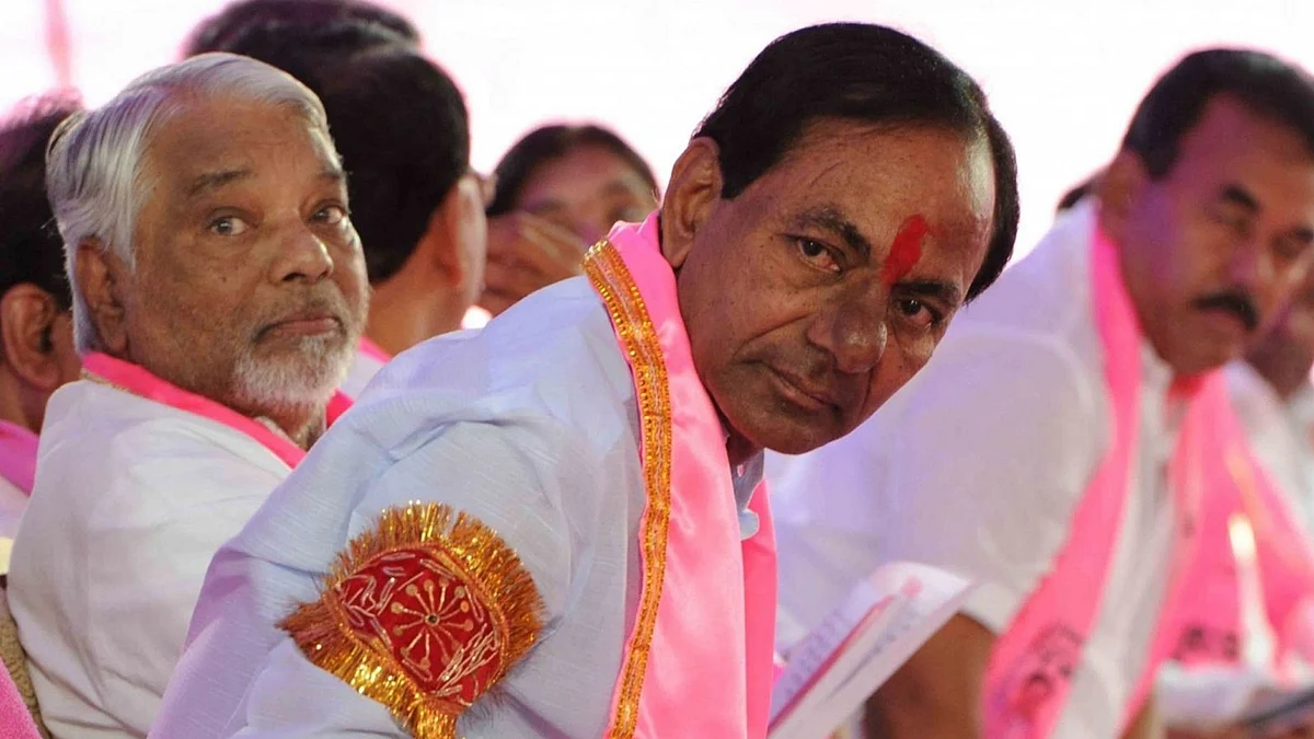 Telangana chief minister K Chandrasekhar Rao.