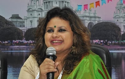 Kolkata: Filmmaker Bobby Sarma Baruah addresses a press conference at 24th Kolkata Internatinal Film Festival in Kolkata on Nov 15, 2018. (Photo: Kuntal Chakrabarty/IANS)