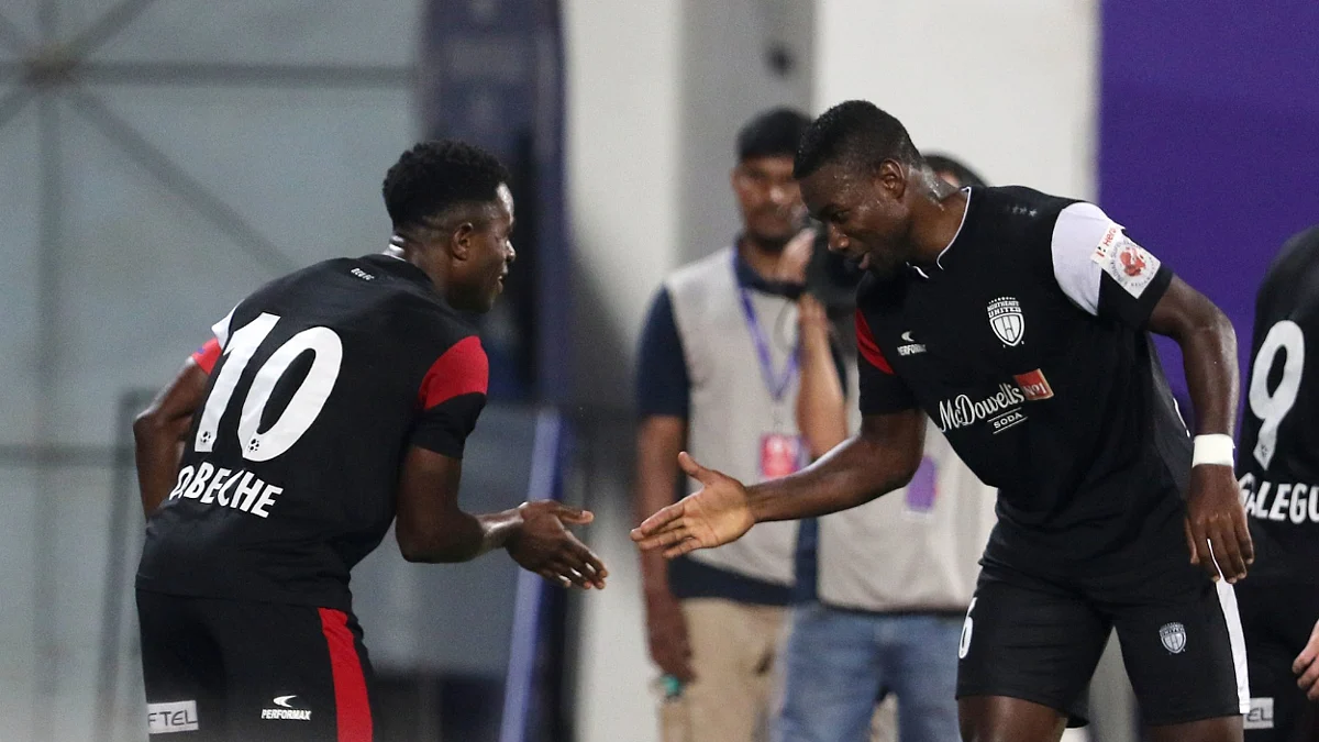 Ogbeche has now equalled Ferran Corominas’ tally of eight goals in the race for the Golden Boot.