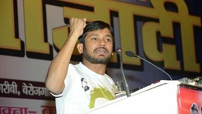 Former JNUSU president Kanhaiya Kumar.&nbsp;