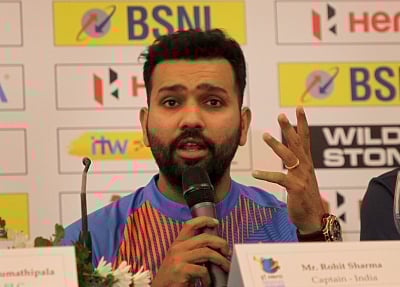 Rohit Sharma. (Photo: Surjeet Yadav/IANS)