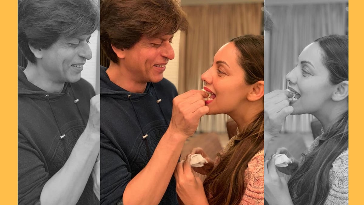 Shah Rukh Khan turns 53, the actor is seen here with wife Gauri Khan.