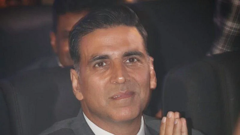 Akshay Kumar at an event.