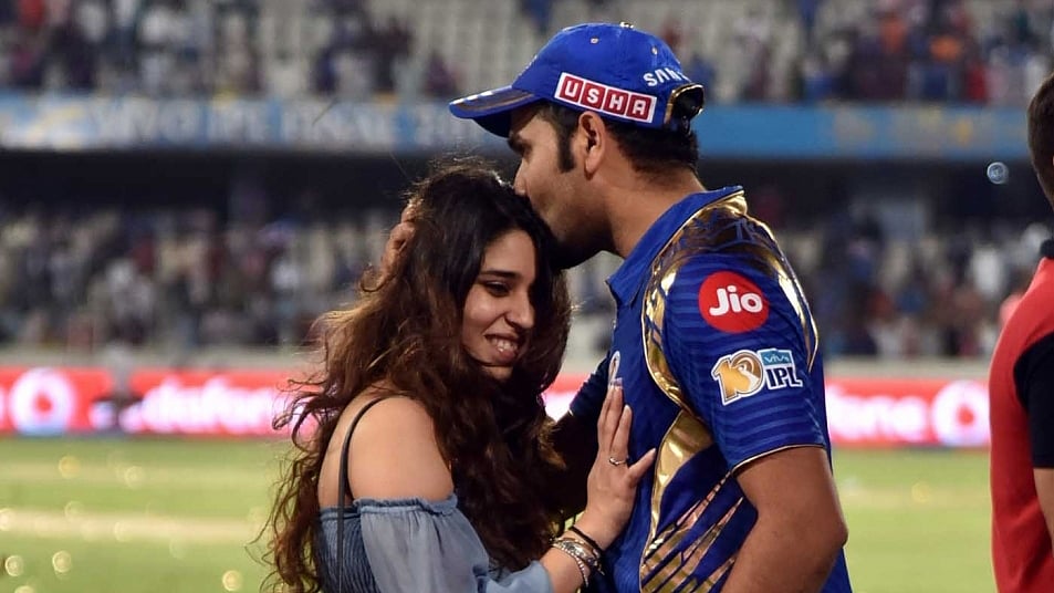 Rohit Sharma and his wife Ritika Sajdeh welcome their first child, a baby girl.