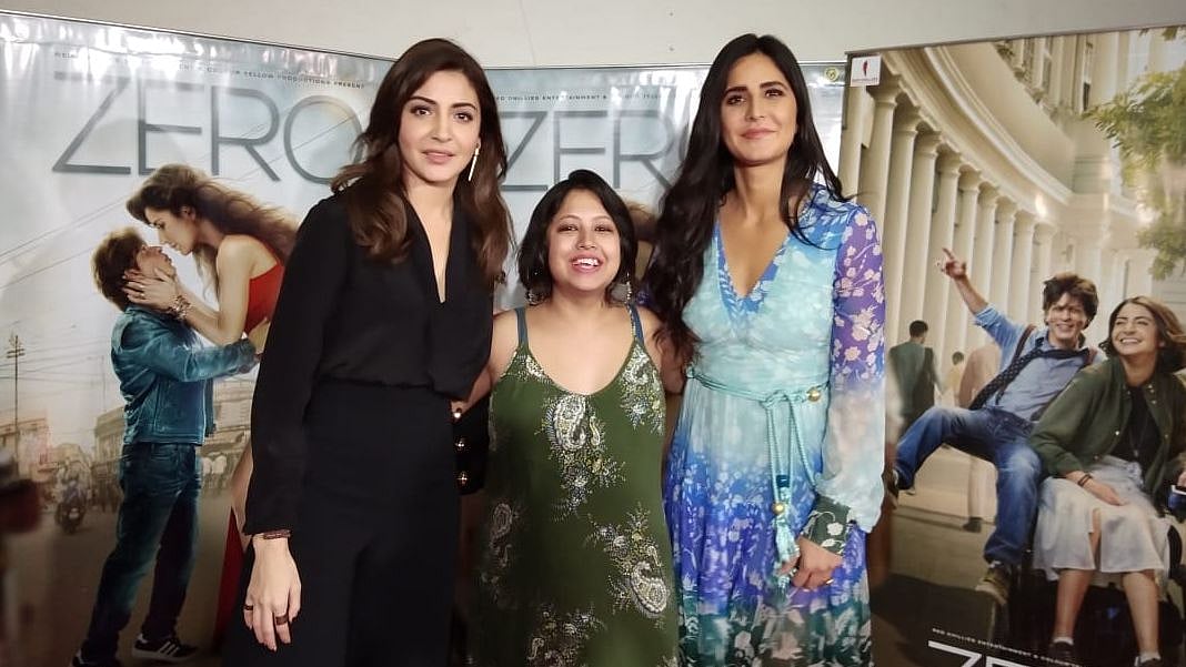 Anushka Sharma and Katrina Kaif co-star in <i>Zero</i>.