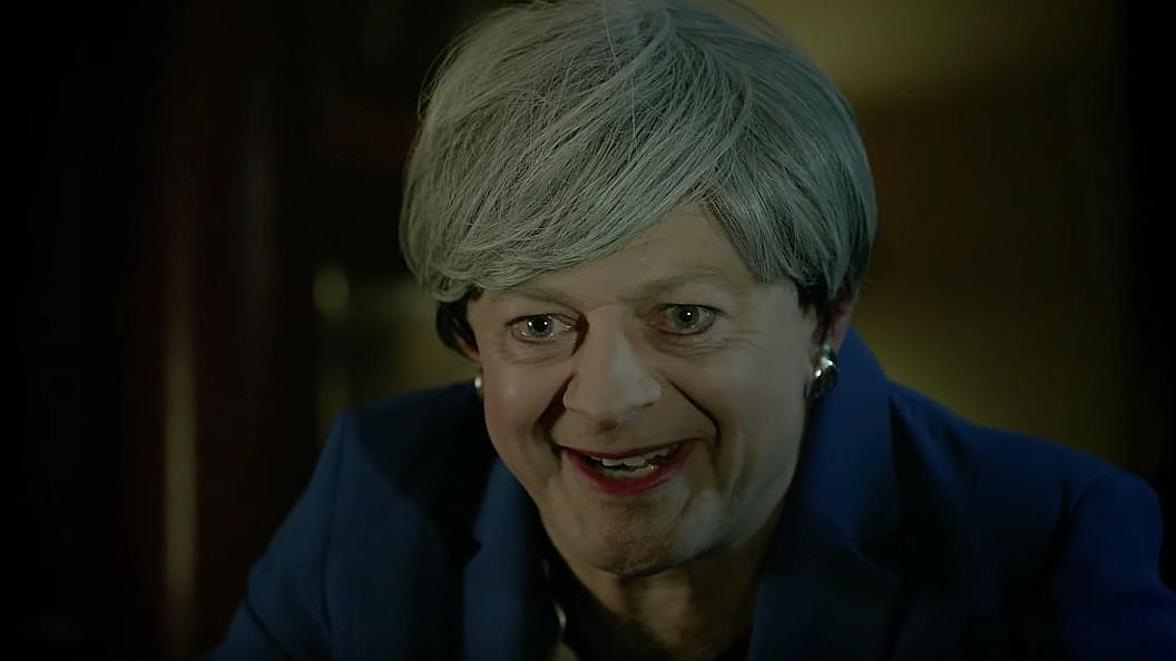 Andy Serkis channels a corrupted Hobbit to explain (read: mock) UK PM Theresa May’s Brexit dilemma.