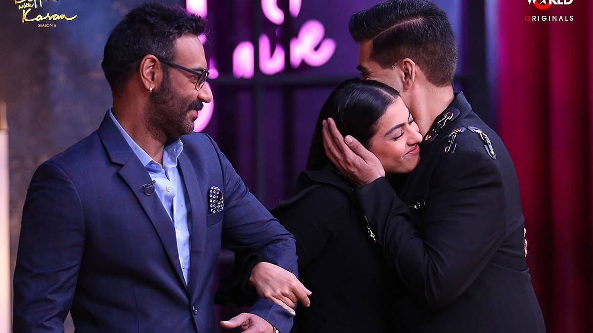 Kajol and Ajay Devgn appeared on <i>Koffee With Karan</i> 6.&nbsp;