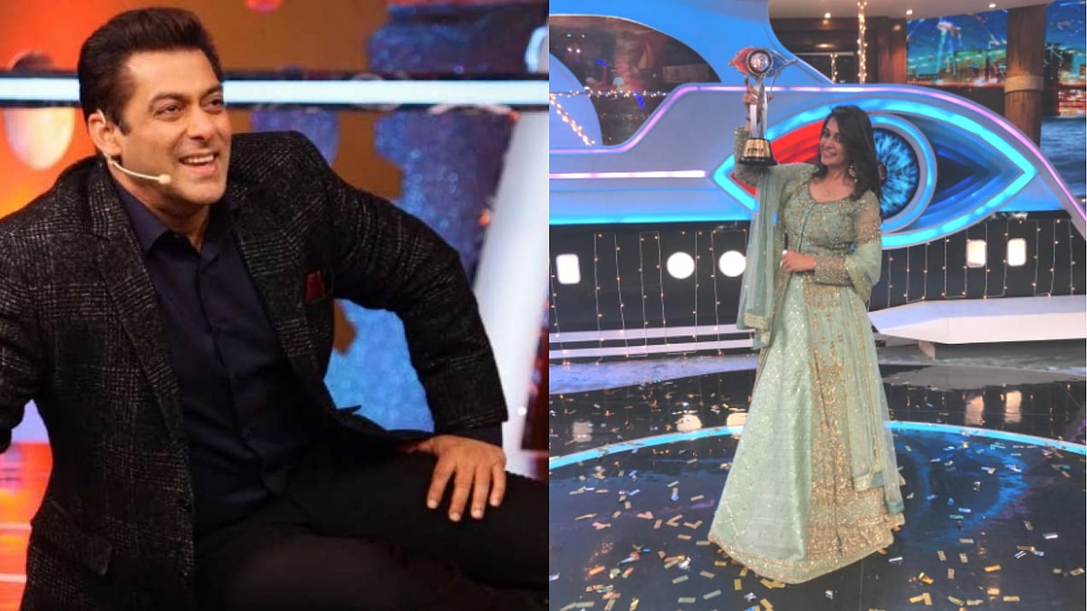 Dipika Kakar with the <i>Bigg Boss 12&nbsp;</i>winner’s trophy.