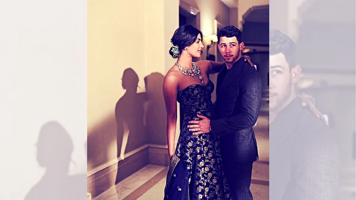 Priyanka Chopra and Nick Jonas. 